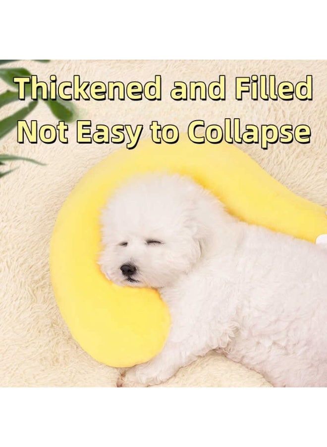 Cute Pet Pillow for Dogs and Cats, Universal Neck Support Cushion, Soft and Comfortable, Multi-Functional Washable Pillow for Small and Large Pets - Neck Pillow u0026 Cuddle Cushion - Image 5